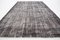 Tapis Vintage Gris en Coton et Laine 20