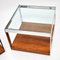 Vintage Beistelltische aus Holz & Chrom von Richard Young von Merrow Associates, 2er Set 6