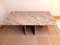 Table Basse Vintage en Marbre Rose, 1970s / 80 5