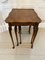 Tables Gigognes Antiques en Noyer, Set de 3 10