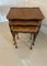 Tables Gigognes Antiques en Noyer, Set de 3 5