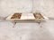 Vintage Beaulieu Coffee Table in Ceramic and Chromed Metal, 1960s 1