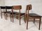 Vintage Danish Dining Chairs in Teak from Sax, 1960s, Set of 5 6