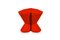 Mesa auxiliar Queen Heart mediana en rojo de Royal Stranger. Juego de 2, Imagen 2