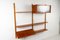 Libreria modulare vintage in teak, Danimarca, anni '60, set di 11, Immagine 13