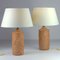 Vintage Weintrauben Lampen aus Terrakotta, 2er Set 7