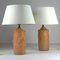 Vintage Terracotta Wine Grape Lamps, Set of 2 8