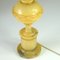 Italienische Alabaster Baluster Lampe, 1960er 6