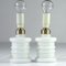 Small Danish Glass Pharmacy Table Lamps by Sidse Werner for Holmegaard, Set of 2 8