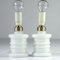 Small Danish Glass Pharmacy Table Lamps by Sidse Werner for Holmegaard, Set of 2, Image 8