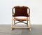 Fauteuil Safari Mid-Century en Bambou et Cuir, Danemark, 1960s 19