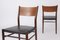 Vintage Leather Dining Chairs from Lübke, 1960s / 70s, Set of 2 5