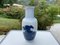 20th Century Blue & White Vase with Fish Pattern, China 3