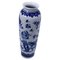 Vase en Porcelaine Bleue et Blanche, Chine, 20ème Siècle 1