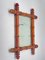 Small Faux Bamboo Mirror 2