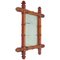 Small Faux Bamboo Mirror 1