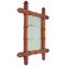 Small Faux Bamboo Mirror, Image 1
