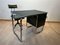Deutscher Bauhaus Schreibtisch aus grün lackiertem Metall & Stahlrohr, 2er Set 19