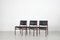 Wooden Chairs with Leatherette Upholstery, Italy, 1960s, Set of 3, Image 7