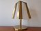 Grande Lampe de Bureau Mid-Century en Laiton, 1970s 8