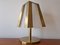 Large Mid-Century Brass Table Lamp, 1970s 8