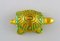 Glasierte Schildkröte aus Keramik von Judit Palatine für Zsolnay 5