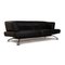 Black Circum Leather Sofa with Function from Cor, Image 10