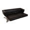 Black Circum Leather Sofa with Function from Cor 3