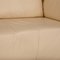 Cream Leather Volare Lounger from Koinor, Image 4