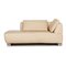 Chaise Longue Volare en Cuir Crème de Koinor 7