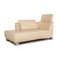Cream Leather Volare Lounger from Koinor 3