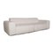 White Mycs Pyllow Fabric 3-Seater Sofa, Image 7