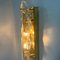 Citrus Swirl Clear Glass Wall Light or Sconce from J.T. Kalmar, 1969, Image 11
