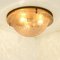 German Glass and Brass Wall Sconce or Flush Mount from Cosack Lights, 1970s 8