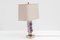 Amethyst Table Lamp by Willy Daro, Belgium, 1970s 4