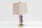 Amethyst Tischlampe von Willy Daro, Belgien, 1970er 4