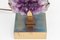 Amethyst Table Lamp by Willy Daro, Belgium, 1970s 7