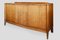 Credenza Art Déco con medaglione in bronzo di De Coene, Belgio, anni '40, Immagine 2