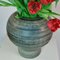 Große Skulpturale Studio Keramik Vase in Naturtönen 4
