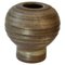 Large Sculptural Studio Ceramic Vase in Natural Tones 1