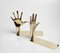 Austrian Jazz Hands Bookends by Carl Auböck, Set of 2, Image 2