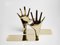 Austrian Jazz Hands Bookends by Carl Auböck, Set of 2, Image 4