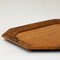 Großes Vintage Tablett aus geschnitztem Holz von Skandinavien, 1920 3