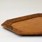 Large Vintage Carved Wood Tray from Scandinavia, 1920 3