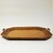 Large Vintage Carved Wood Tray from Scandinavia, 1920, Image 6