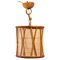 Suspension in Rattan and Raphia by Louis Sognot 1