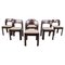 Vintage Brutalist Dining Chairs, 1970s, Set of 6, Image 1