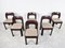 Vintage Brutalist Dining Chairs, 1970s, Set of 6 3