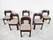 Vintage Brutalist Dining Chairs, 1970s, Set of 6, Image 3