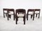 Vintage Brutalist Dining Chairs, 1970s, Set of 6, Image 8